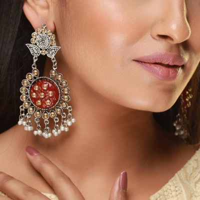 Silver-Plated Classic Drop Earrings